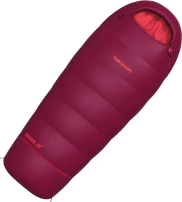 Obrázek produktu pro Hannah Outdoor mumiový spací pytel pro děti Biwak JR 200 Rhododendron -14°C-Red