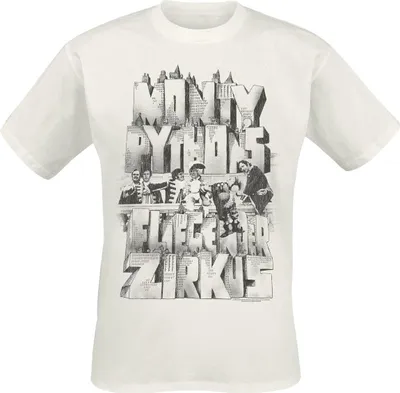 Produktbild von Monty Python T-Shirt Herren Fliegender Zirkus natur XL
