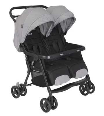 Produktbild von Graco kočárek pro dvojčata Duorider™ steeple gray
