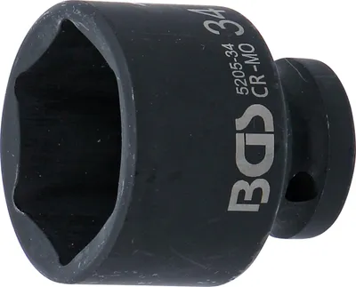 Image de BGS Douille de force entraînement hexagonal carré intérieur 12,5 mm (1/2") SW 34 mm - 5205-34