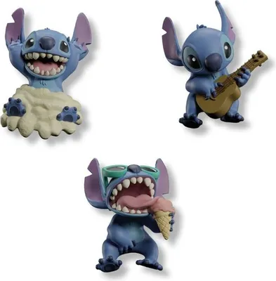Produktbild von Disney Stitch Set 3 3D magnets
