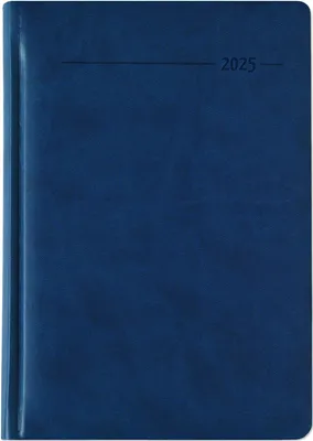 Produktbild von Zettler - Buchkalender Tucson 2025 blau, 15x21cm, Taschenkalender im Tucson Einband mit 416 Seiten, 1 Tag auf 1 Seite, Adressteil, Monatsübersicht, Mo