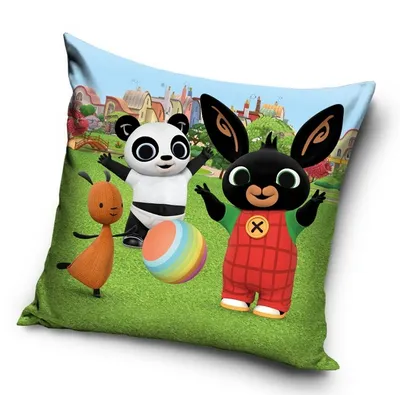 Produktbild von Dekoratives Kinderkopfkissen für das Kinderzimmer, 40x40 cm, mit 100% Polyester Füllung