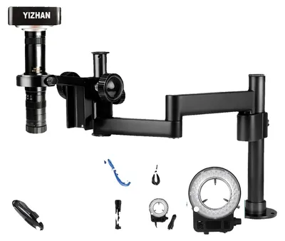 Image de Microscope numérique, enregistrement en 4K, sorties USB et HDMI, ensemble 60MP 4K 215x