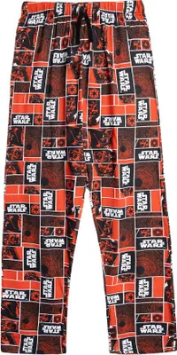 Immagine prodotto di Star Wars - Pantaloni lounge da uomo NS9417 (L) (rosso)