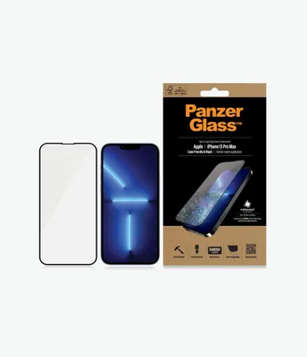 Image de Panzerglass E2E Microfracture AntiBacterial Glass for Iphone 13 Pro Max - With Black Frame