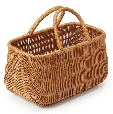 Produktbild von Rechteckiger Korbmöbel – Mit Einkaufshalter, 42 cm