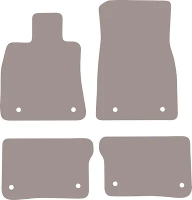 Immagine prodotto di Tappetini auto in velluto per Cadilac CT6 0 (2016-) - set di tappetini LUX beige (4 pezzi)