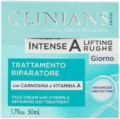 Immagine prodotto di CLINIANS Trattamento giorno antirughe ialuronico Intense A (SPF15) 50 ml