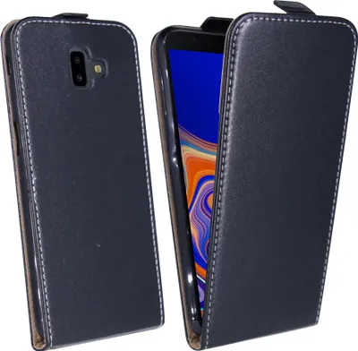 Obrázek produktu pro Samsung Galaxy J6+ Plus J610F pouzdro Flipové pouzdro Kryt mobilního telefonu černý