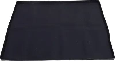Zdjęcie produktu dla Mata na pralkę i suszarkę 50 x 60 cm antypoślizgowa silikonowa osłona pralki do pralni czarna