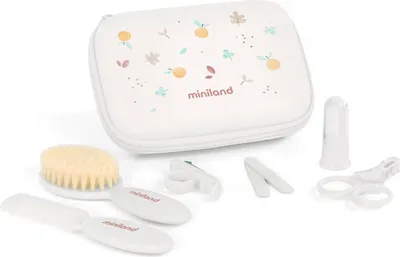 Image de Miniland Kit de soins pour bébé 8 pièces dans une trousse - Val