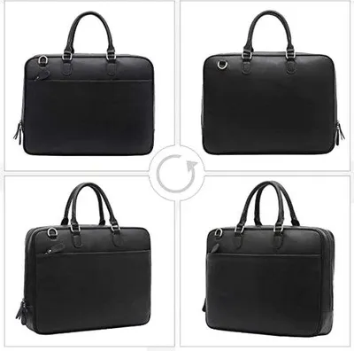 Produktbild von Laptop-Tas - groß - grün - recycelbar