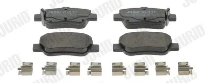 Produktbild von JURID Bremsbeläge Satz Hinten für TOYOTA AVENSIS Station Wagon (ZRT27, ADT27) 572627JC