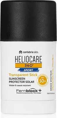 Produktbild von Heliocare 360Âº Sport Transparenter Stick Spf 50+ 25Gr