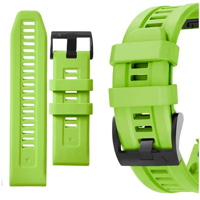 Zdjęcie produktu dla Pasek ChronSmarta do Garmin Fenix 5X 6X 7X Pro Solar Epix Pro QuickFit (Zielony)