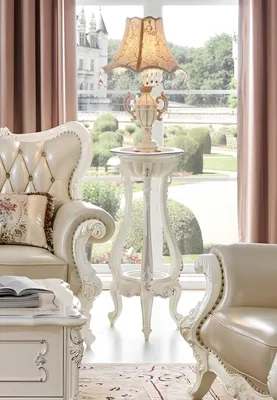 Obrázok produktu pre Stojan na kvety Stojan na vázy Stojan na vázy z masívneho barokového dreva Stojan na kvetináče