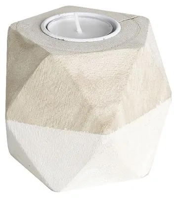 Image de Bougeoir en bois pour bougies chauffe-plat PURE