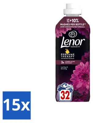 Produktbild von 15 x Lenor Weichspüler Lotusblüte & Diamantfeige 675 ml - Vorteilspackung - 15 Stücke