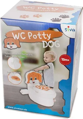 Immagine prodotto di Cane che fa la toilette - Addestratore di toilette