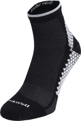 Produktbild von Sockwell Plantar Sport Quarter Herren Socken Black Größe 44-47