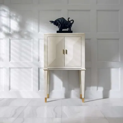 Produktbild von Kommode Schränke Kommoden Holz Luxus Sideboard Wohnzimmer Möbel Beige Schrank