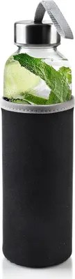 Immagine prodotto di Bottiglia in vetro per bevande acqua succo limonata cocktail frullato 0,49L