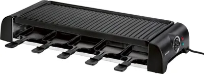 Produktbild von Silvercrest Raclette Grill Maxi "SRGM 1500 B2" Minigrill Party 10 Personen