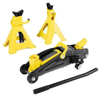 Zdjęcie produktu dla Podnośnik Hydrauliczny Vevor Low-Profile 2T Szybkie Podnoszenie Kompaktowy