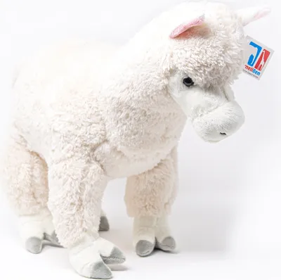 Immagine prodotto di Cornelissen - Peluche - alpaca bianco - grande - 40 cm