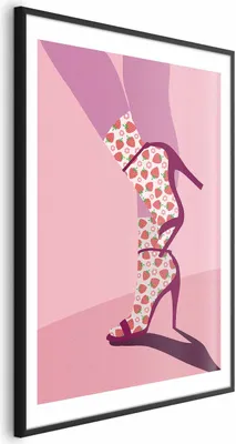 Produktbild von Posterpapier Poster - Strawberry Socks 21x30 cm Menschen h-A-0142-ao-a