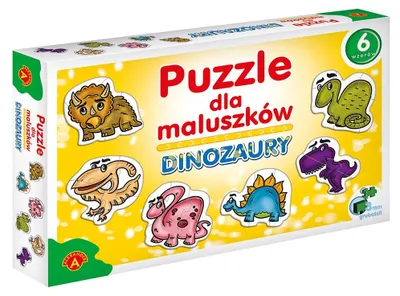 Zdjęcie produktu dla ALEXANDER Puzzle dla maluszków dinozaury 0542