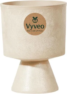 Obrázek produktu pro Vyveo – květináč Monolith – béžový – 27 x 35