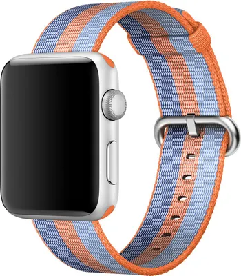 Produktbild von Apple Woven Nylon Apple Watch 42mm / 44mm / 45mm / 49mm Orange