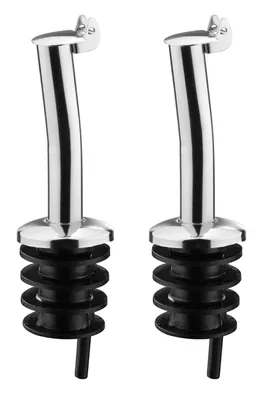 Immagine prodotto di Westmark 2 Ausgießer Inox Gastro, PE-Kork, Metallkäpppchen 45522280/Abverkauf nur solange Vorrat reicht