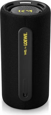 Obrázek produktu pro Loewe WE. HEAR pro černý, Bluetooth reproduktor, Spolupráce s Kylian Mbappé, 100 W, Voděodolný IPX6, Přenosný, 24hodinová baterie, Powerbanka, 100W