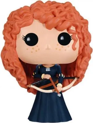 Immagine prodotto di FUNKO BOBBLE HEAD POP CULTURE DISNEY MERIDA RIBELLE THE BRAVE FIGURINA NUOVA!  Funko