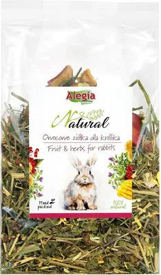Immagine prodotto di Alegia - erbe di frutta per conigli 130g Alegia