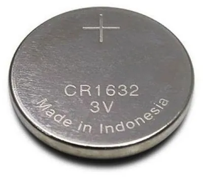 Produktbild von Lithium-Knopfzelle CR-1632, Kapazität von 3 V, ideal für Uhren, Spielzeug und el