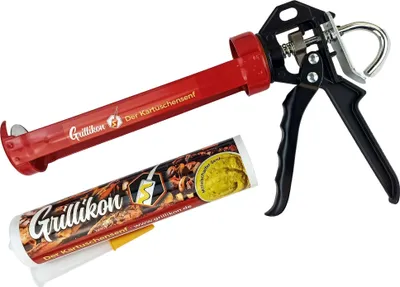 Produktbild von Grillikon Kartuschensenf Set mit Kartuschenpresse : Senf + Kartuschenpresse Set: Senf + Kartuschenpresse