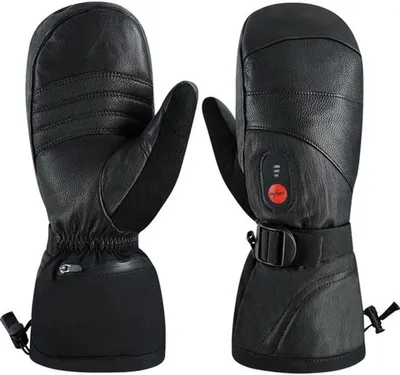 Imagen del producto de Guantes impermeables para deportes de invierno, talla 9, color , tipo mitones de cuero para adultos