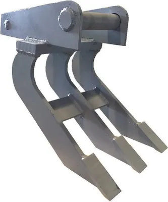 Produktbild von Roderechen MS03 Wurzelreche Feinwurzelschneide Minibagger Rechen Breite 30cm