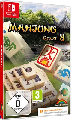 Produktbild von MAHJONG Deluxe 3 - Denk- und Logik Spiel - Puzzle für Nintendo Switch - Code in a Box