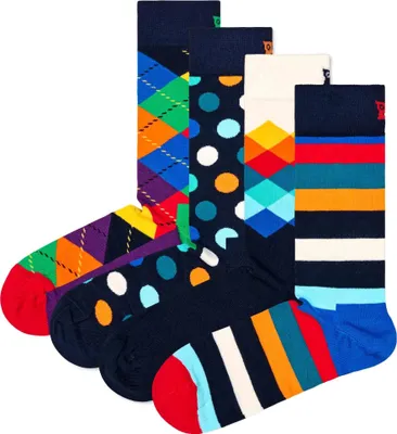 Produktbild von Happy Socks ponožky MULTICOLOR ponožky 4-pack