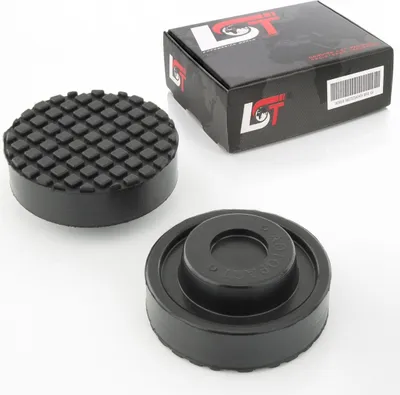 Produktbild von 2x Adapter Wagenheber Aufnahme Hebebühnen Gummiauflage Ø 64x28mm für Mercedes