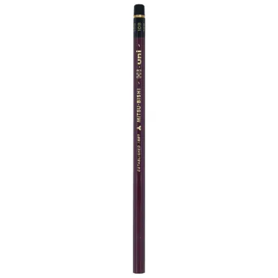 Produktbild von Mitsubishi Pencil Hi-uni Holzbleistift - Härtegrad 10B