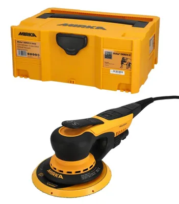 Imagen del producto de Lijadora Rotorbital MIRKA DEROS II 5650 EU Ø 125/150mm (Cuerpo solo + Maletín)