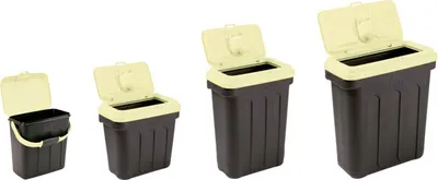 Produktbild von Melson Dry Box 20 Futtertonne 20Kg – schwarz/elfenbein