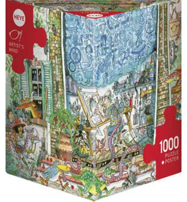 Produktbild von Heye Puzzle Artist’s Mind, 1000 Teile, 1000 Stück(e), Kunst
