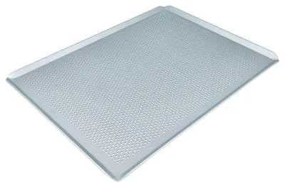 Produktbild von vhbw Backblech für Backofen - 40 x 30 x 1 cm Silber, Perforiert